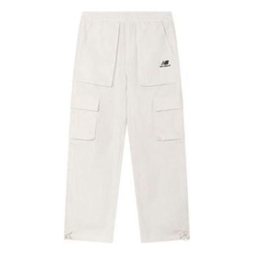 Cargo nohavice New Balance Logo Cargo Pants Biela | 5TC44643-IV