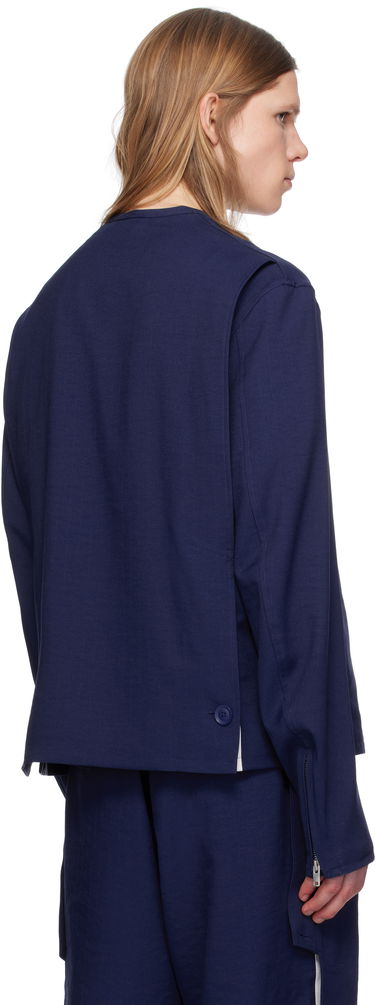 Bomber bunda Y-3 Y-3 Sport Uniform Jacket Navy | JM7795, 2