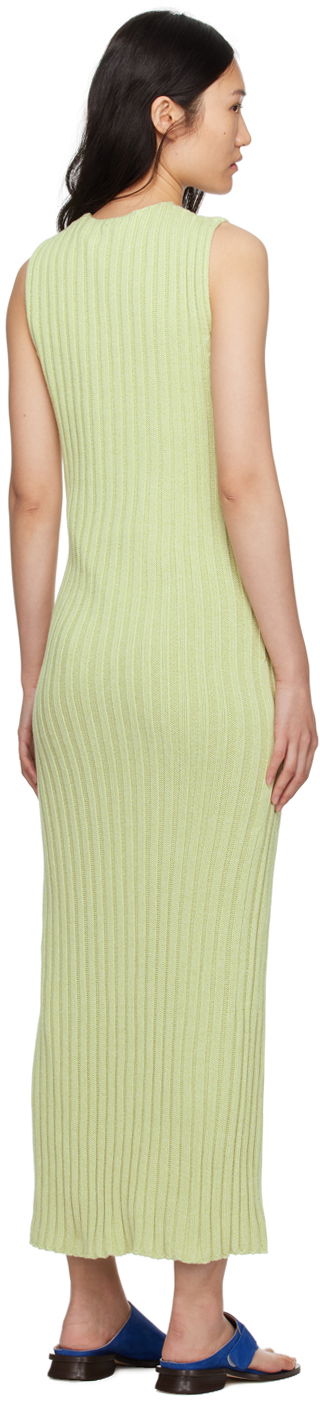 Šaty Baserange Maxi Knit Dress Zelené | DRLOS-CO-SP24, 2