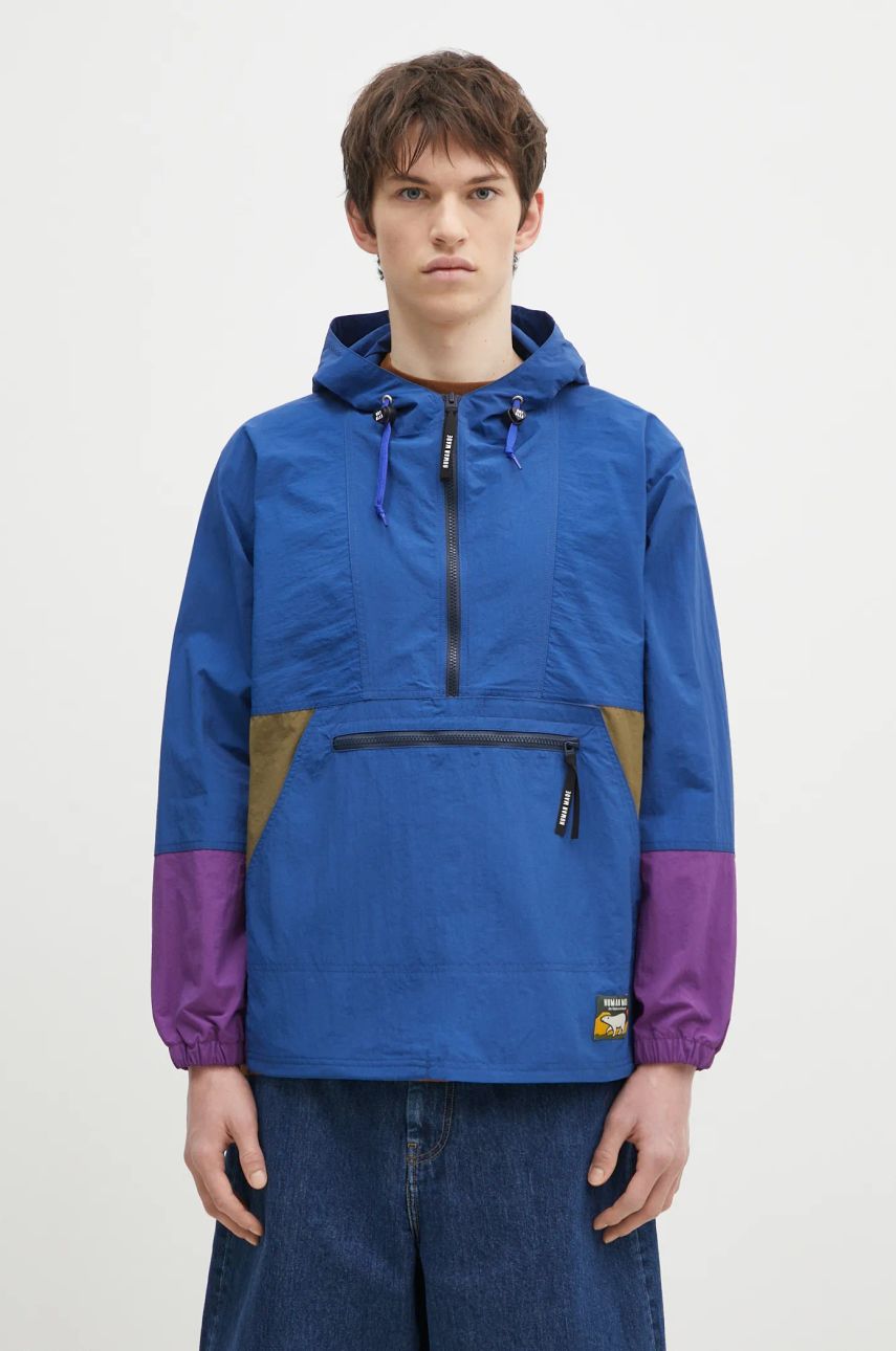 Vetrovka Human Made Anorak Parka Jacket Modrá | HM28JK029, 0