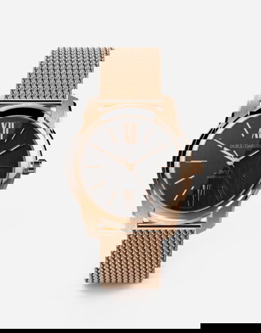 Hodinky Dolce & Gabbana Dolce & Gabbana DG7 Automatic Watch with Milanese Mesh Bracelet Metalická | WWEE1GWW02087534, 0