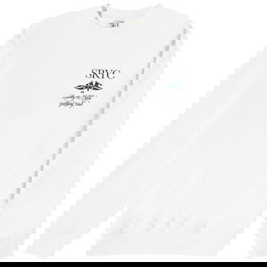 Sveter Sporty & Rich Yacht Club Crew Sweat Šedá | CR884WH, 0