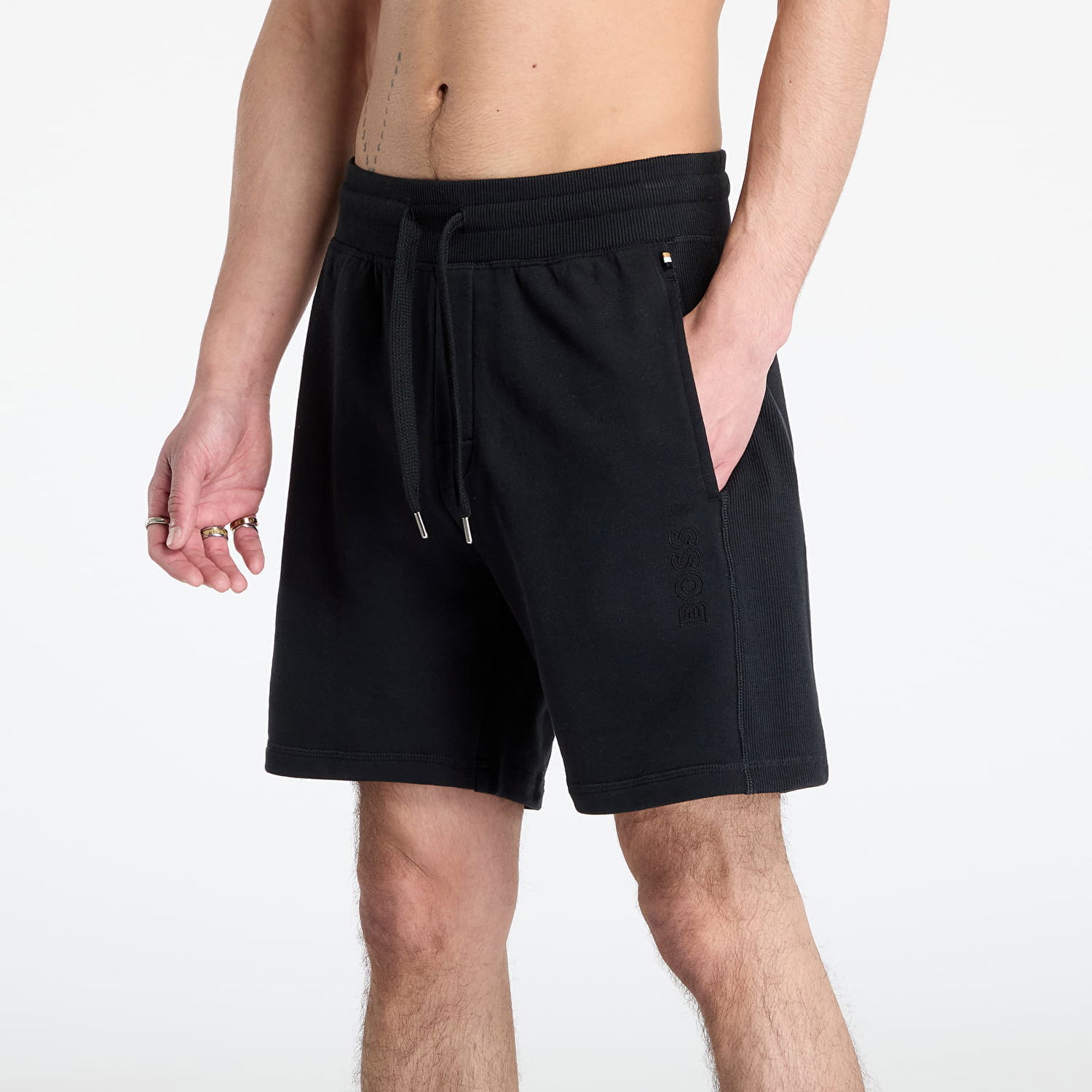 Šortky BOSS David Shorts Čierna | 50540522-001, 1