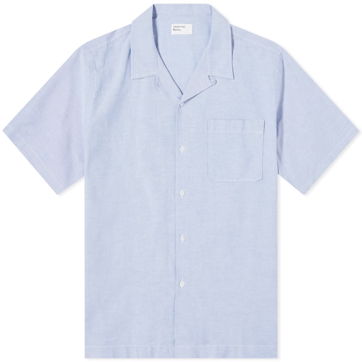 Košeľa Universal Works Universal Works Oxford Cotton Road Shirt, Size Small Modrá | 30671-SKY, 0