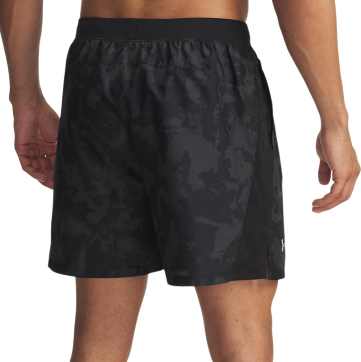 Šortky Under Armour Under Armour UA Launch 7" Print Shorts Čierna | 1382621-016, 1