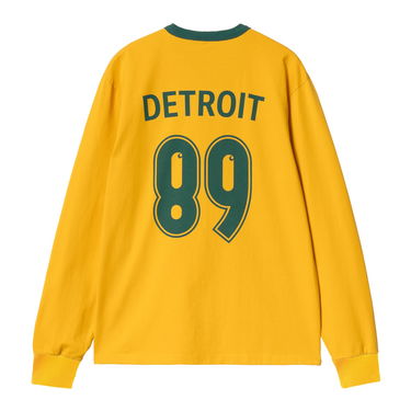 Tričko Carhartt WIP Carhartt WIP 89 Ringer Long Sleeve T-Shirt Žltá | I034714_42, 1