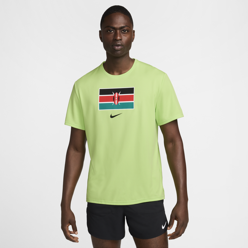 Tričko Nike Dri-FIT Team Kenya Miler Zelené | FN6601-305