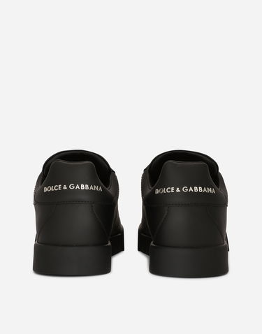 Tenisky a topánky Dolce & Gabbana Calfskin Portofino Čierna | CK1545AC33089690, 2