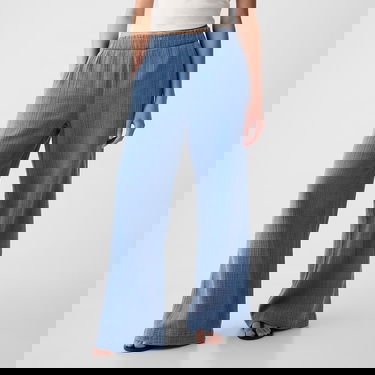 Nohavice GAP Gauze Wide Leg Pants Blue Denim Wash Modrá | 875131-00, 2