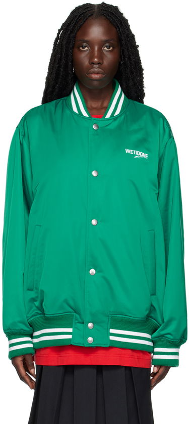 Bomber bunda We11done Oversized Bomber Jacket Zelené | WD-JP3-22-030-U-GR, 0