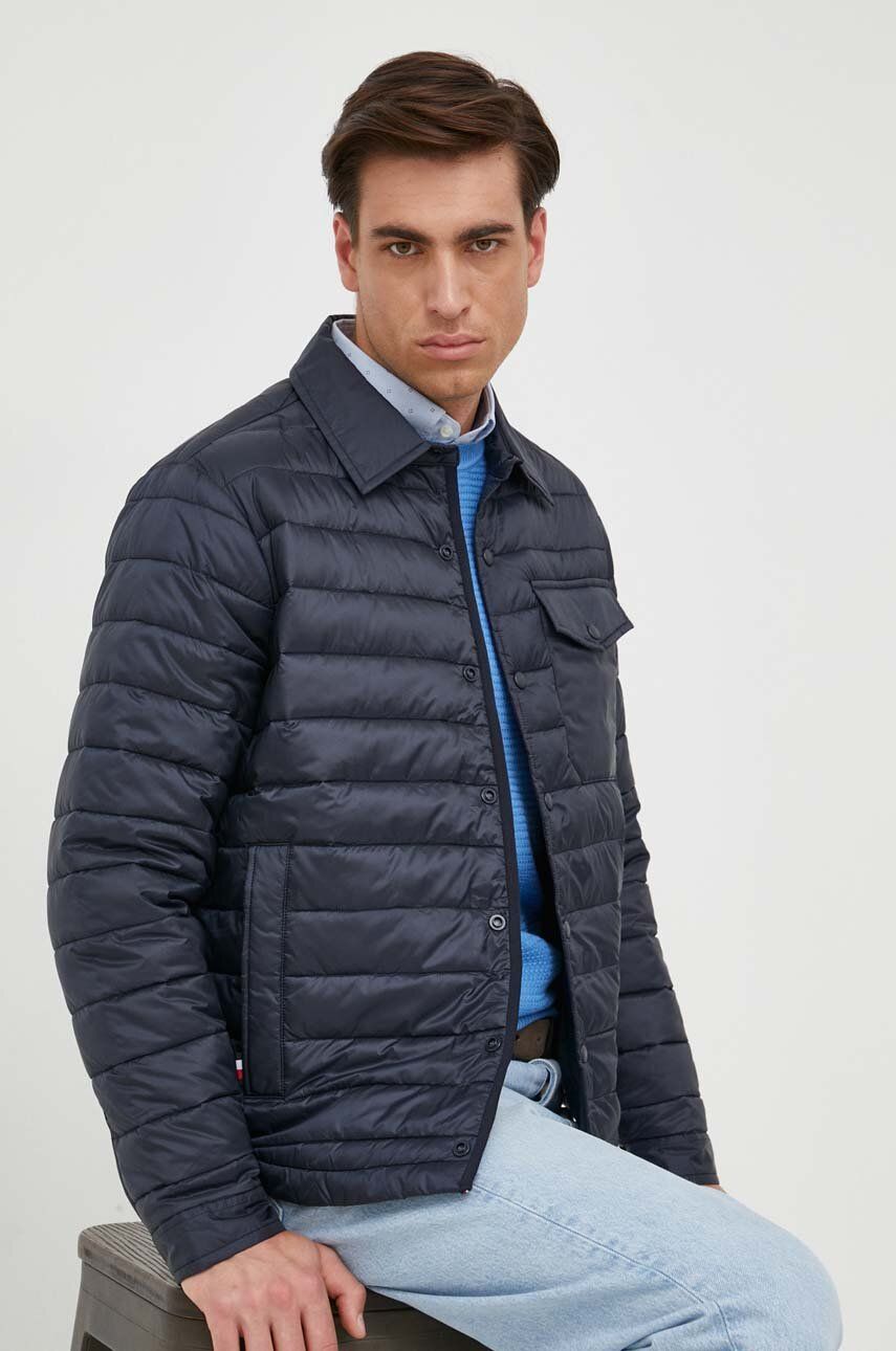 Prešívaná bunda Tommy Hilfiger Puffer Jacket Navy | MW0MW32351, 0
