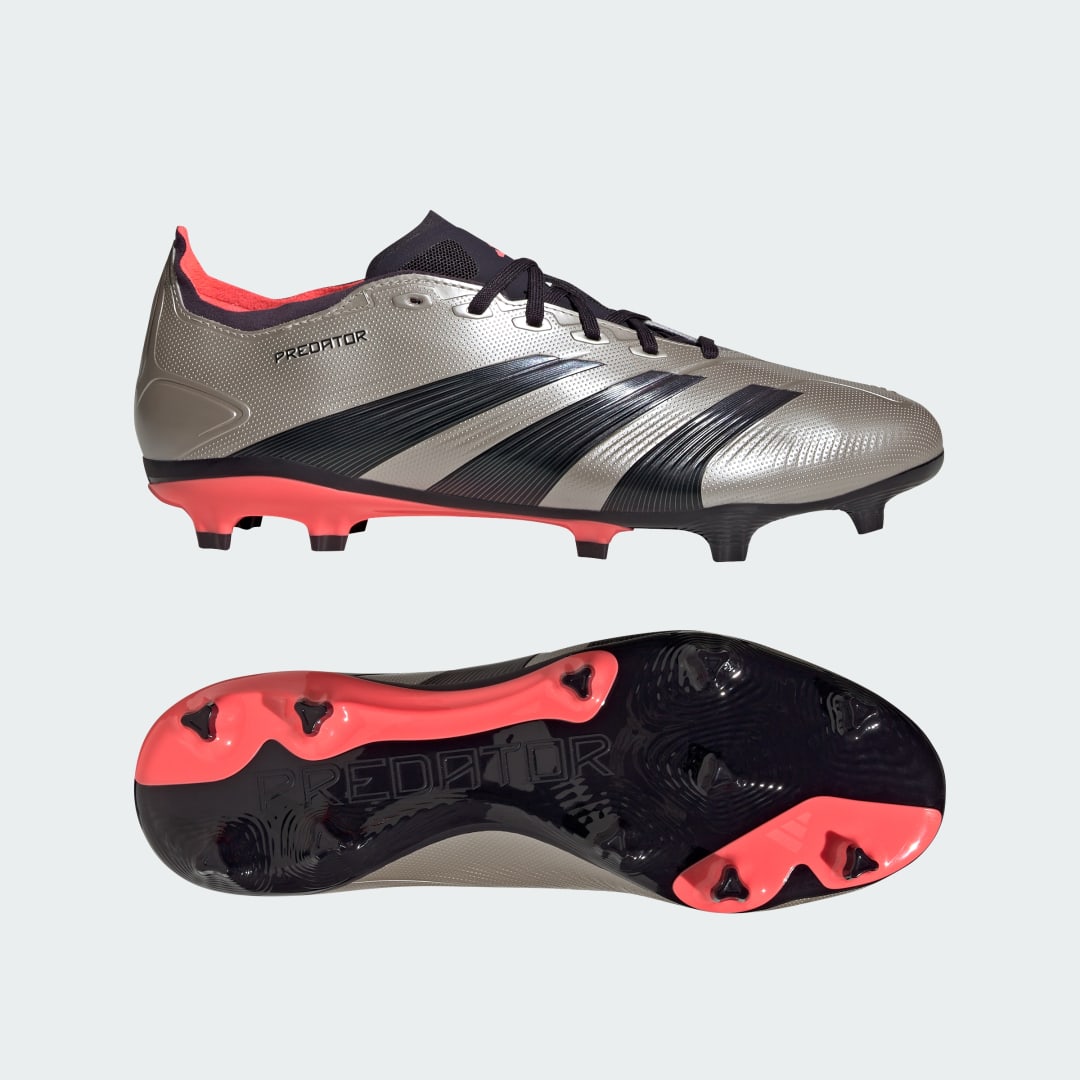 Tenisky a topánky adidas Performance Predator League Firm Ground Metalická | IF6349, 0