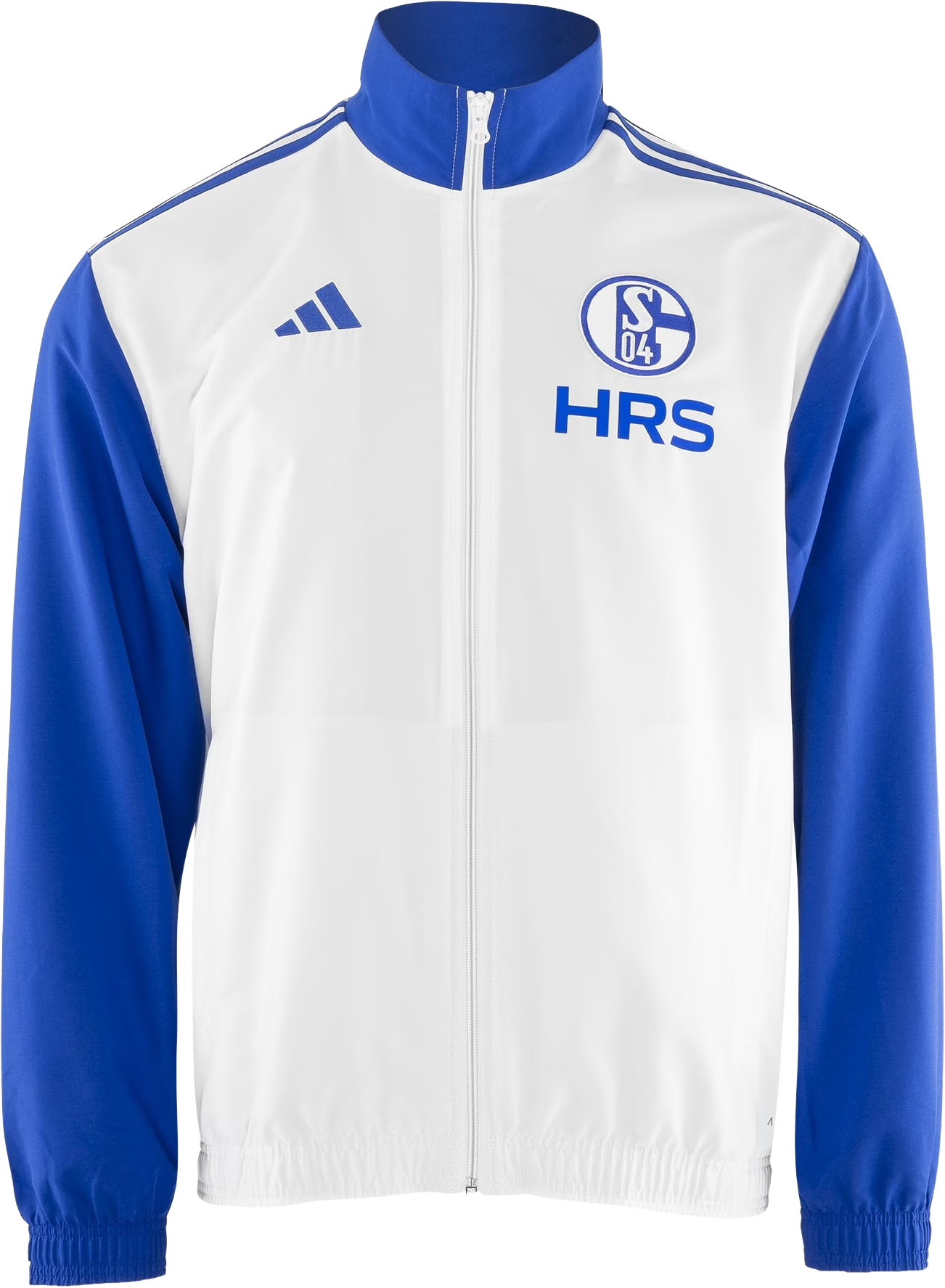 Vetrovka adidas Originals FC Schalke 04 Anthem Presentation Jacket Modrá | 6s04in0216, 0
