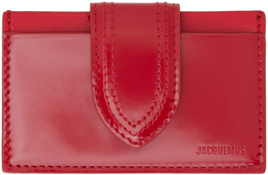 Peňaženka Jacquemus Le Chouchou 'Le Porte Carte Bambino' Card Holder Červená | 23H233SL122-3128, 0