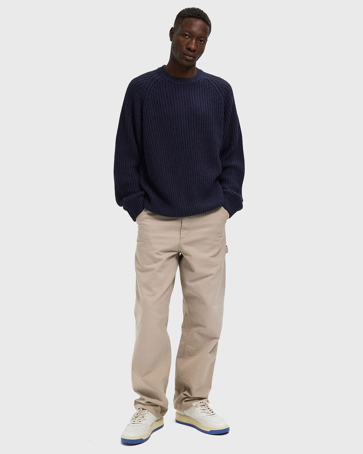 Sveter Carhartt WIP Men's Knit Sweater Navy | I035388-1C.XX, 1