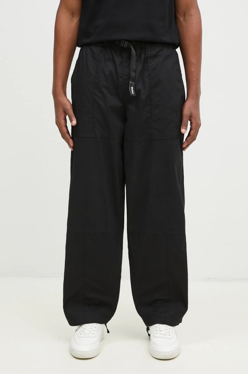 Cargo nohavice Butter Goods TRS Wide Leg Cargo Pants Čierna | BG243722, 0
