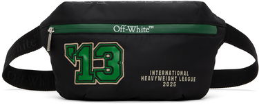 Ľadvinka Off-White Outdoor Patches Belt Bag Čierna | OMNO037S25FAB0021055, 0