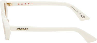 Slnečné okuliare Marni Marni Tikbarri Sunglasses Biela | 9G3, 2