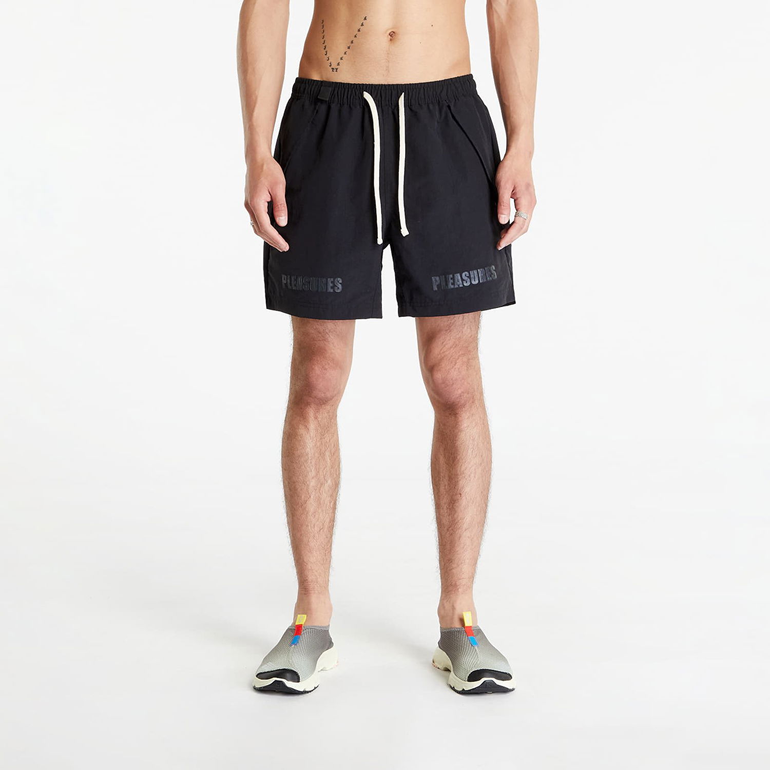 Šortky Pleasures Jacinto Short Čierna | P23SU037 BLACK, 0