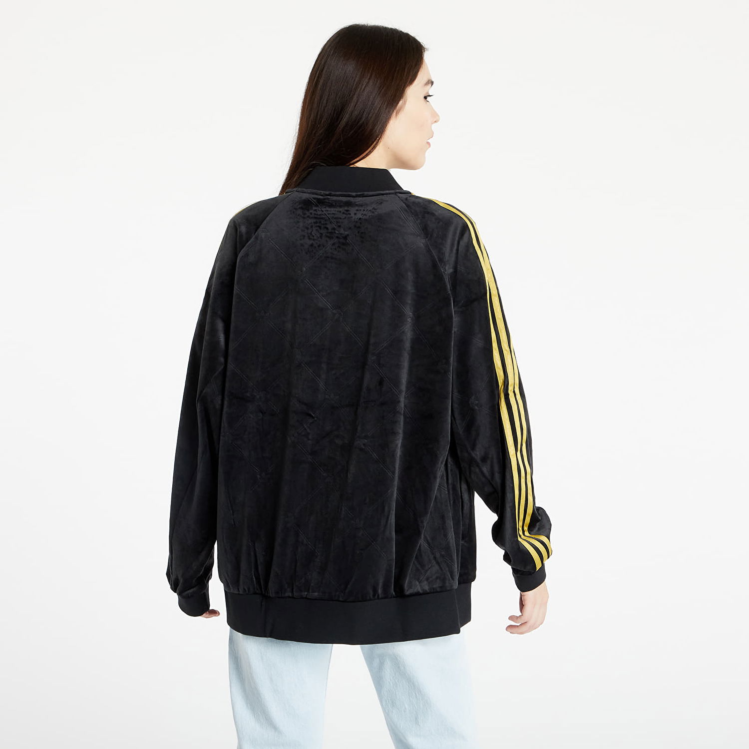 Mikina adidas Originals Loose Tracktop Čierna | H18020, 1