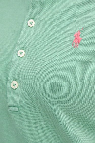 Polo tričko Polo by Ralph Lauren Slim Fit Cotton Polo Shirt Zelené | 211939271, 4