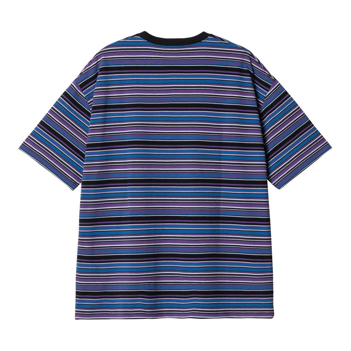 Tričko Carhartt WIP S/S Xavier Waffle T-shirt Black Navy | A241020_89_XX, 1