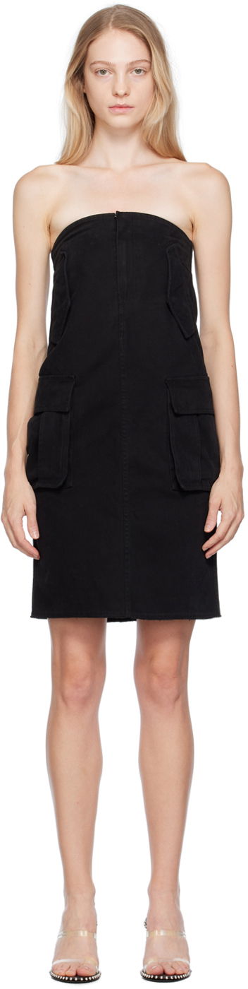 Šaty We11done Cargo Midi Dress Čierna | WD-OP3-23-175-W-BK, 0