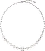 Metal & Crystal Necklace