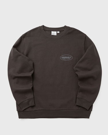 Mikina GRAMICCI Original Freedom Crewneck Sweatshirt Hnedá | G5FU-J093-DEEP-BROWN, 0