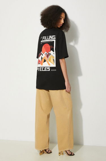 Tričko Filling Pieces Filling Pieces Sunset Graphic T-Shirt Čierna | 74417021861, 2