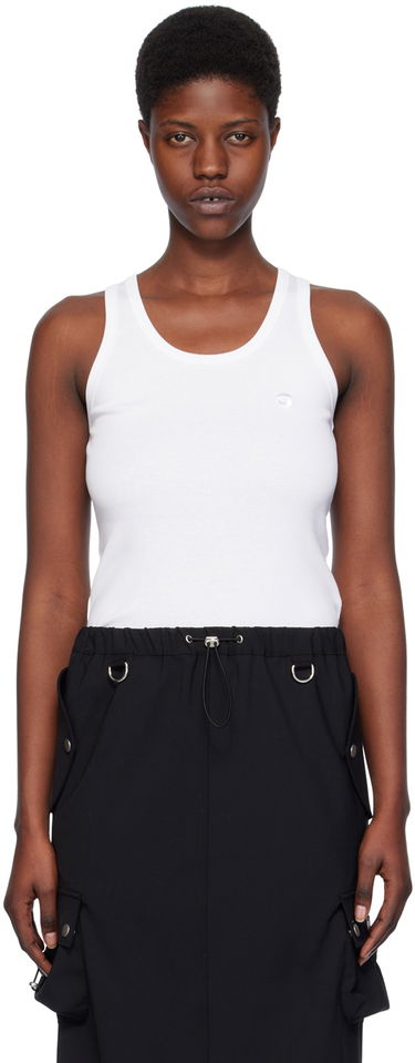Tielko Coperni Coperni Embroidered Tank Top Biela | COPJS12510, 0