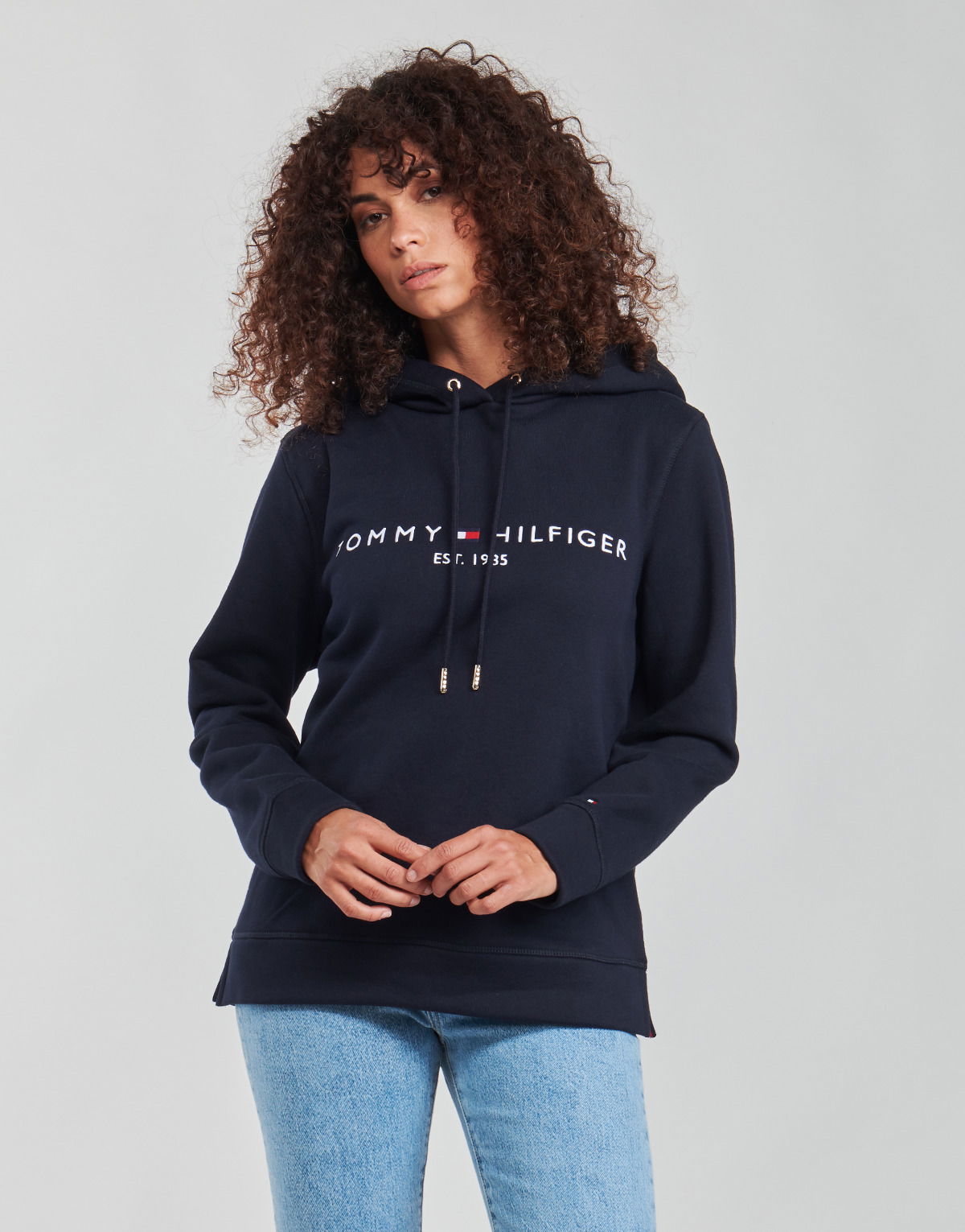 Mikina Tommy Hilfiger HERITAGE HOODIE Navy | WW0WW31998-DW5-NOS, 1