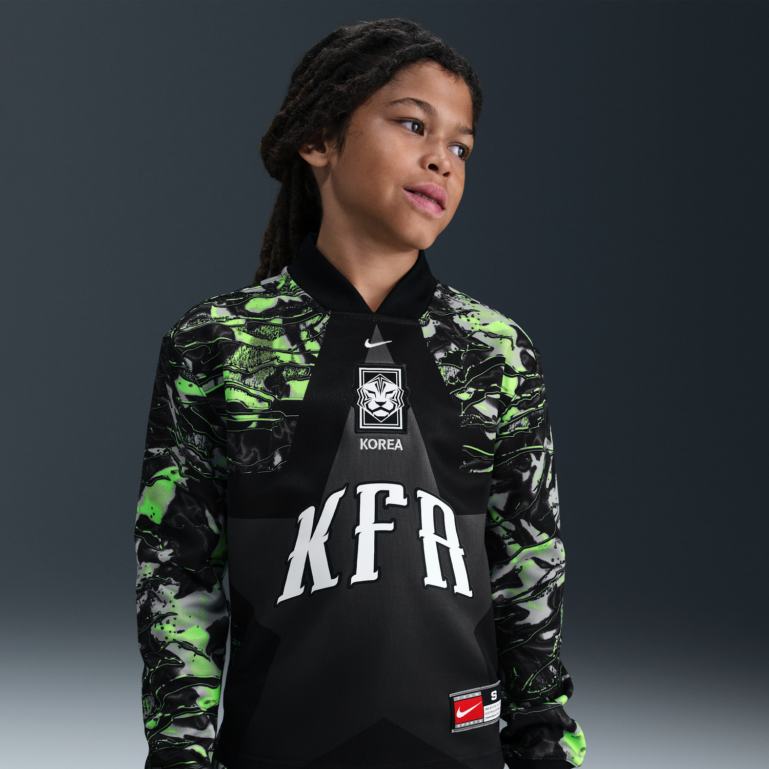 Dres Nike Korea Goalkeeper Dri-FIT Football Jersey Polyester Rôznofarebný | IO2676-010, 0