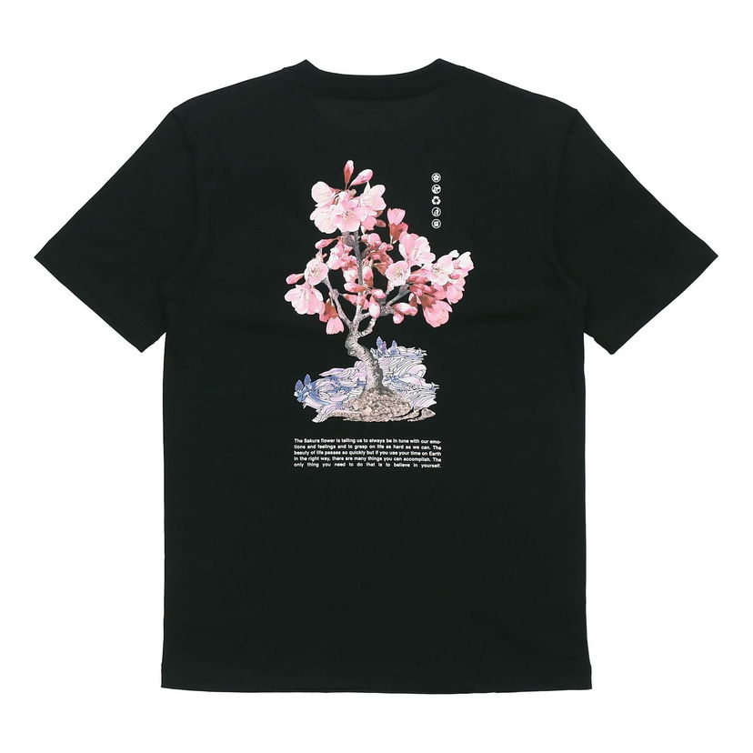 Tričko Li-Ning Sakura Graphic T-shirt Čierna | AHSR630-3