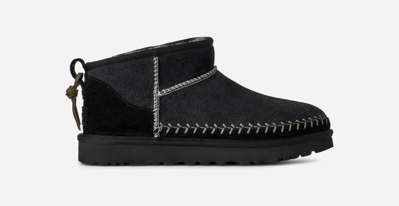 Tenisky a topánky UGG Classic Ultra Mini Biarritz Boot Čierna | 1171538-BLK, 0