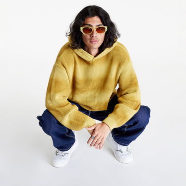 Sveter Stüssy Spray Dyed Hoodie Žltá | 117149 tan, 2