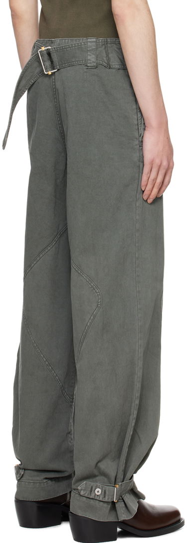 Nohavice Dion Lee Shell Trousers Šedá | C2175PS24, 2