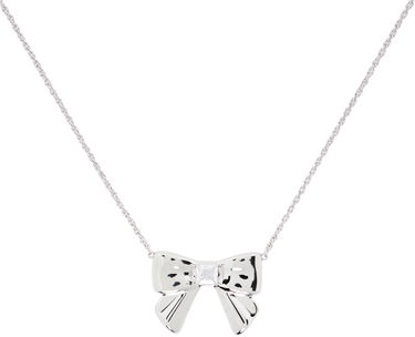 Náhrdelník SHUSHU/TONG YVMIN Edition Double-Sided Ceramics Bowknot Necklace Metalická | 25639LGP00NN, 1
