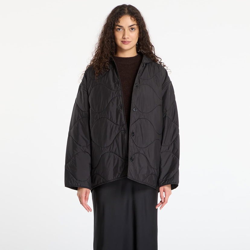 Bunda Samsoe Samsoe Wavy Quilted Jacket Sadonna Čierna | F25300147_CLR000021