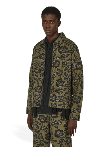 Bunda Dickies Desert Floral Eisenhower Jacket Zelené | DK0A4YVI H431