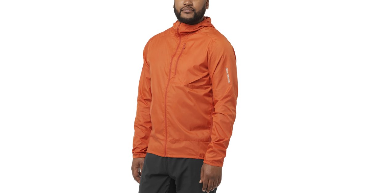 Vetrovka Salomon Bonatti Cross Wind Jacket Oranžová | lc2044600, 1