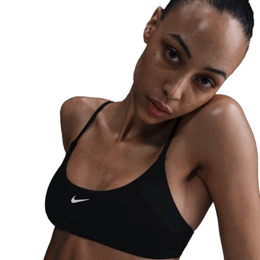Plavky Nike Bralette Bikini Top Čierna | NESSF240-001