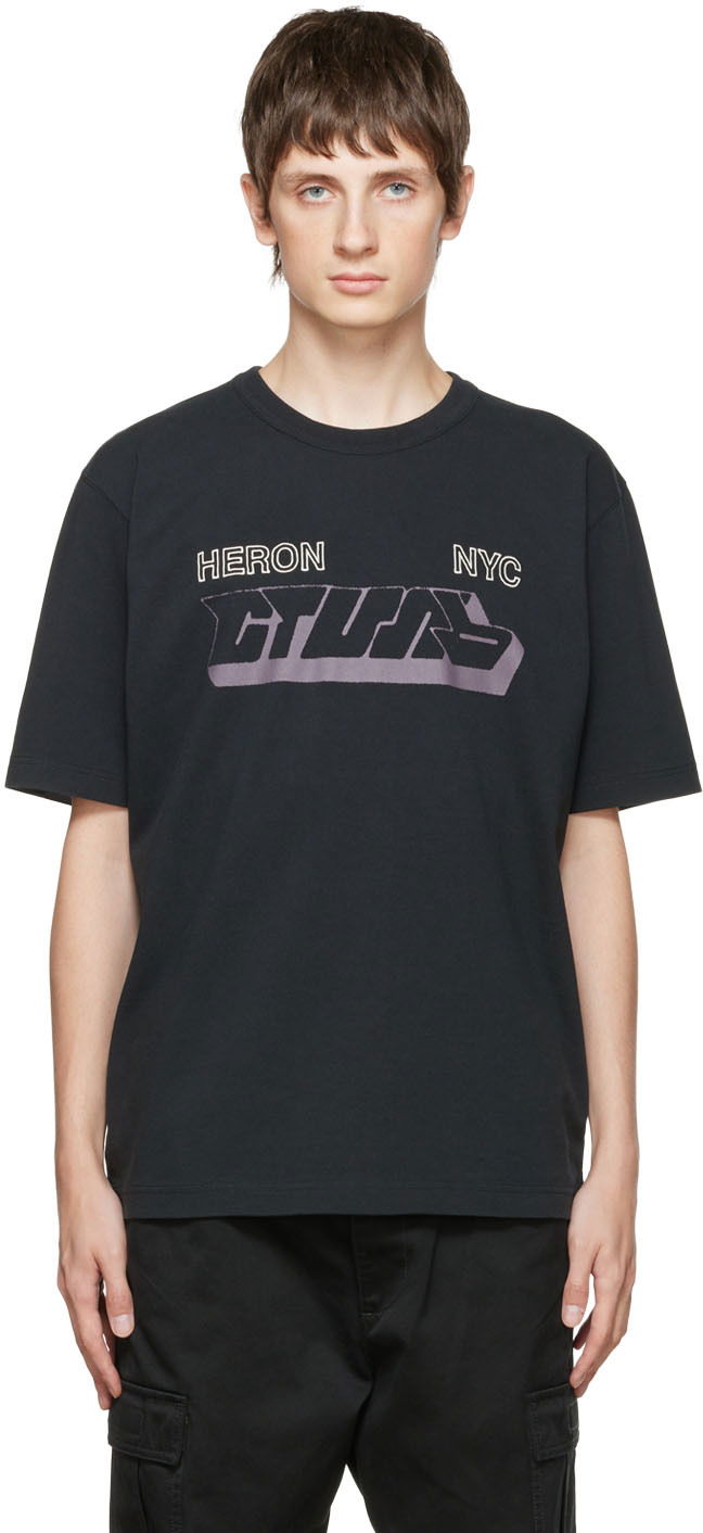 Tričko HERON PRESTON Heron Preston Style T-Shirt Čierna | HMAA032F22JER0111009, 0