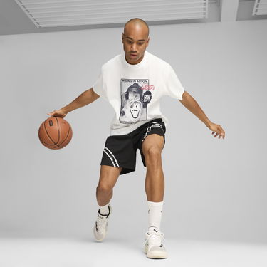 Tričko Puma Dylan Got Game Basketball T-Shirt Biela | 627639_01, 2