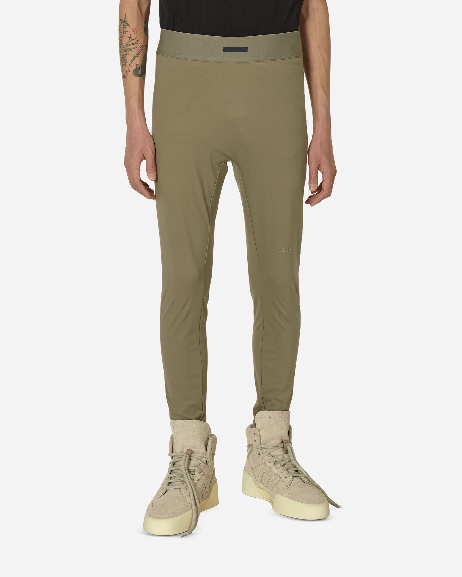 Legíny adidas Originals Fear of God Athletics Running Leggings Clay Zelené | IW1489 001, 0