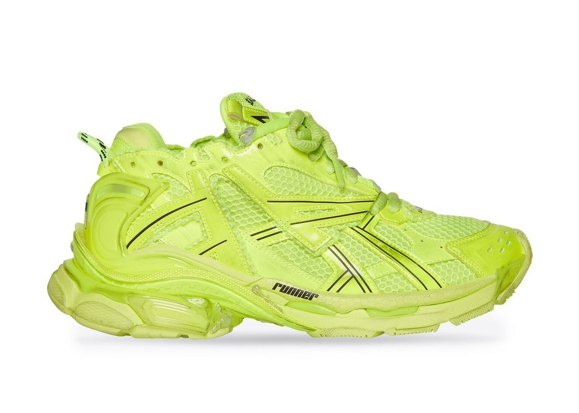 Tenisky a topánky Balenciaga Runner Lime Žltá | 677403W3RB47500, 0