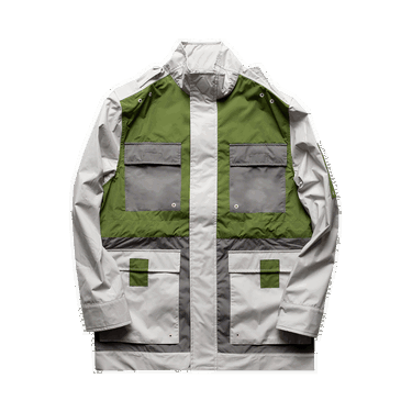 Bunda A-COLD-WALL* Woven Rhombus M65 Jacket Šedá | ACW MO043 BONE, 0
