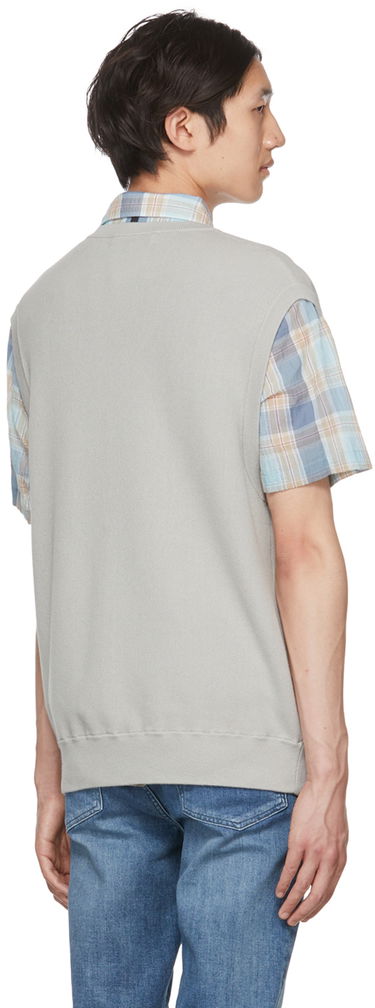 Sveter rag & bone Winslow Knit Vest Šedá | MBS22P012LL12, 2