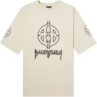 Tričko Balenciaga Paris T-Shirt Béžová | 764235-TPVI2-9711, 1
