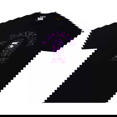Tričko BAPE Color Camo College Tee Čierna | 1I30 110 012 BLACK PURPLE, 1